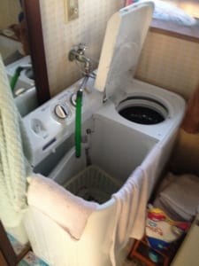 常陸大宮市洗濯水漏れ