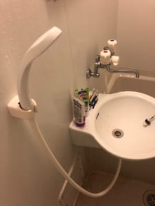 日立市の洗面水漏れ