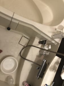 牛久市の風呂排水詰り
