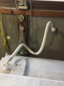 神栖市の洗濯水漏れ対応