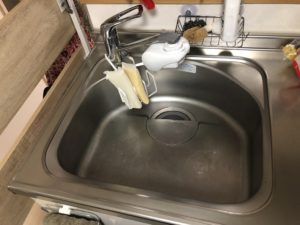 相馬市の台所水漏れ