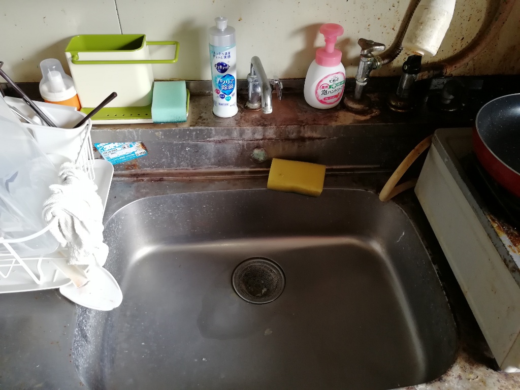 浪江町の台所水漏れ