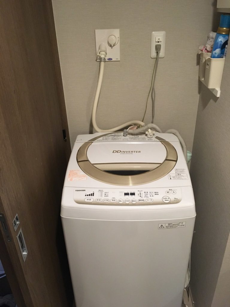 洗濯機の水漏れを修理しました