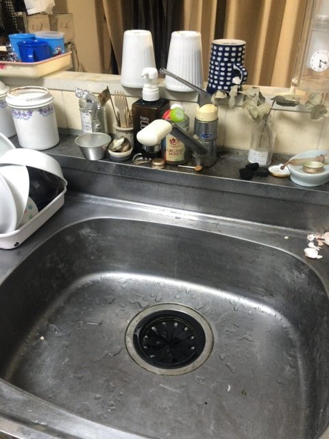 喜多方市でキッチンの蛇口水漏れ修理の施工事例