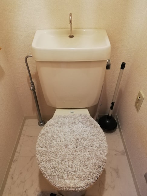 会津若松市でトイレ詰まり修理をしました。