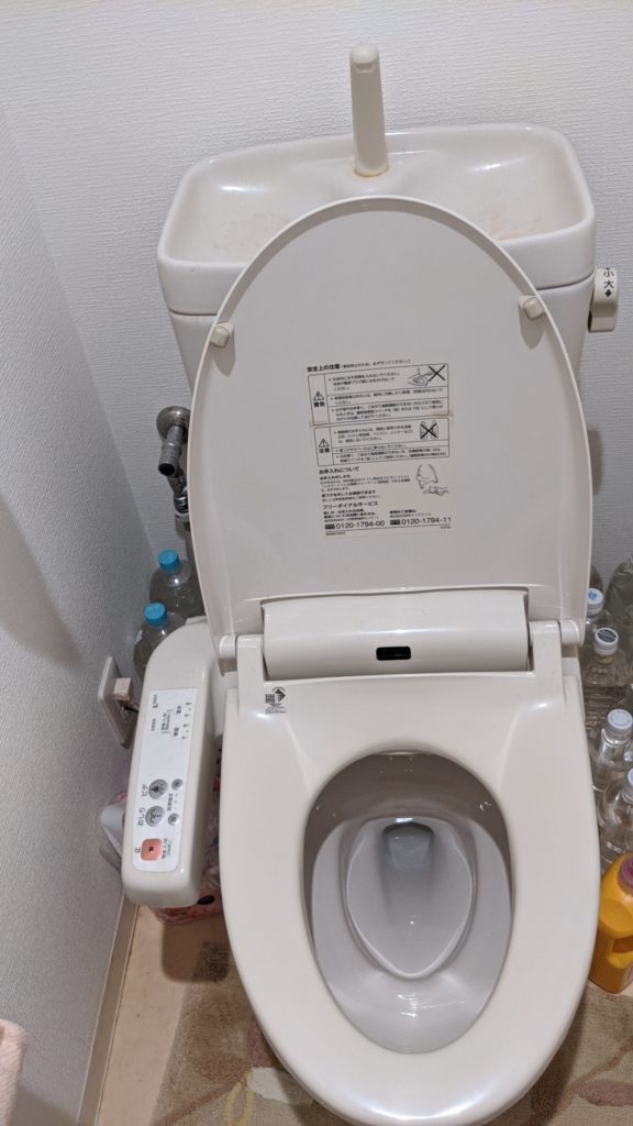 福島市でトイレつまりトラブルを解決しました。