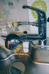 台所の水漏れ